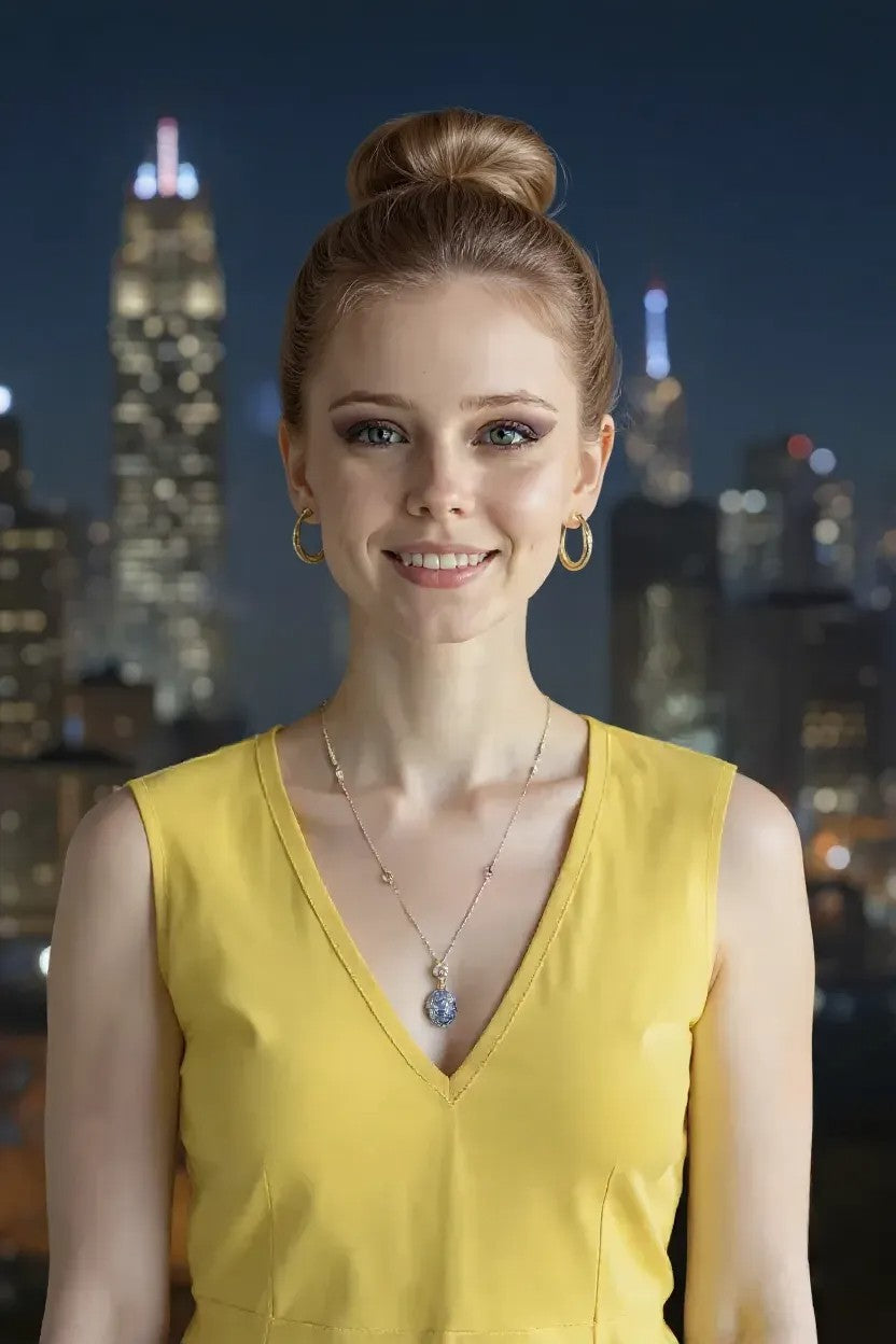 "What Happens in Vegas..." 204 Carat Tanzanite Necklace in 14k gf